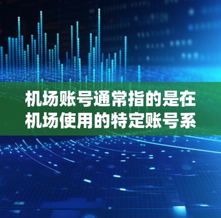 机场账号通常指的是在机场使用的特定账号系统。以下是一些可能涉及机场账号的常见问题及其解答
