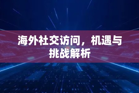 海外社交访问，机遇与挑战解析
