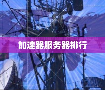 加速器服务器排行