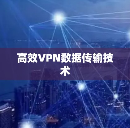高效VPN数据传输技术 高效VPN数据传输技术