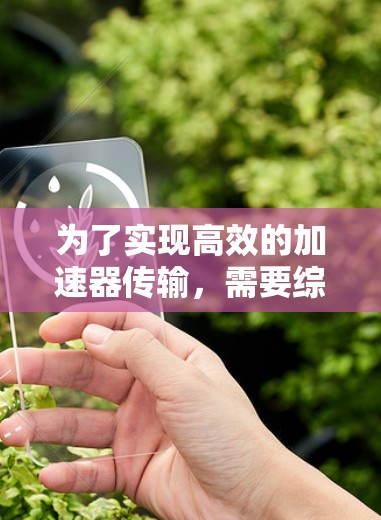 为了实现高效的加速器传输，需要综合考虑这些优化点，权衡其对网络性能的影响，以找到最佳的解决方案。实际应用中，可能需要参考技术文档和行业标准，并通过实验验证不同的优化方案的效果
