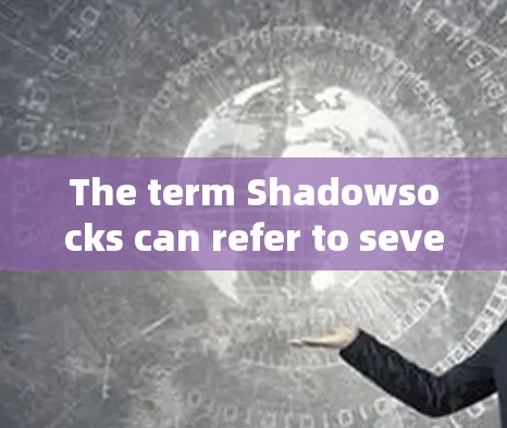 The term Shadowsocks can refer to several things,each with its own context:
