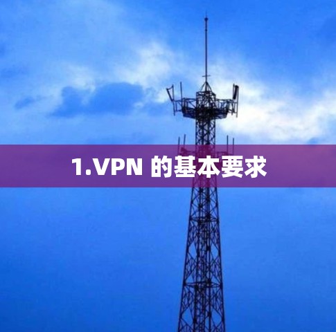 1.VPN 的基本要求