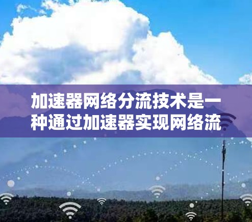 加速器网络分流技术是一种通过加速器实现网络流量分配的高效方法,帮助用户和设备优化网络性能。以下是对该技术的详细总结和应用 加速器网络分流技术是一种通过加速器实现网络流量分配的高效方法,帮助用户和设备优化网络性能。以下是对该技术的详细总结和应用