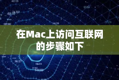 在Mac上访问互联网的步骤如下