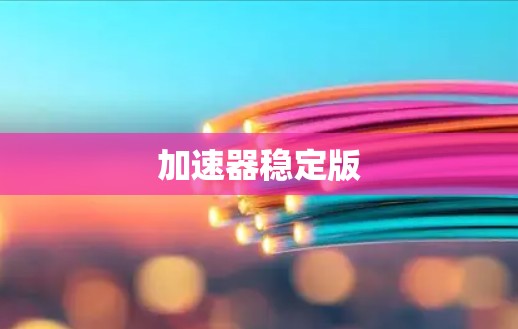 加速器稳定版 加速器稳定版